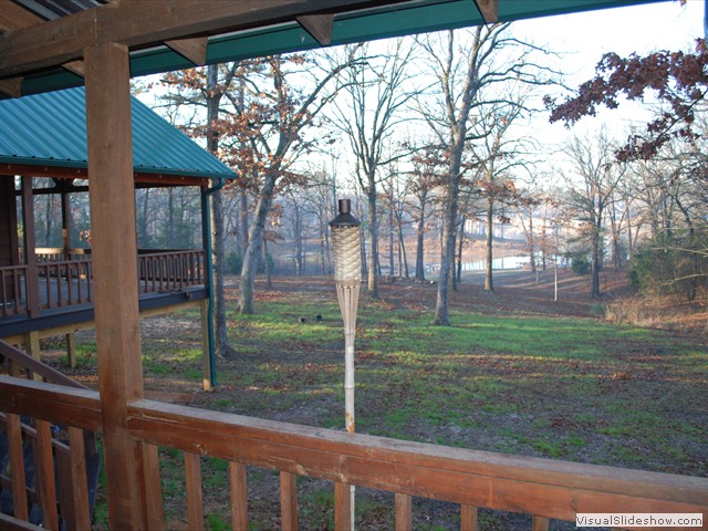 Lake view from the porch